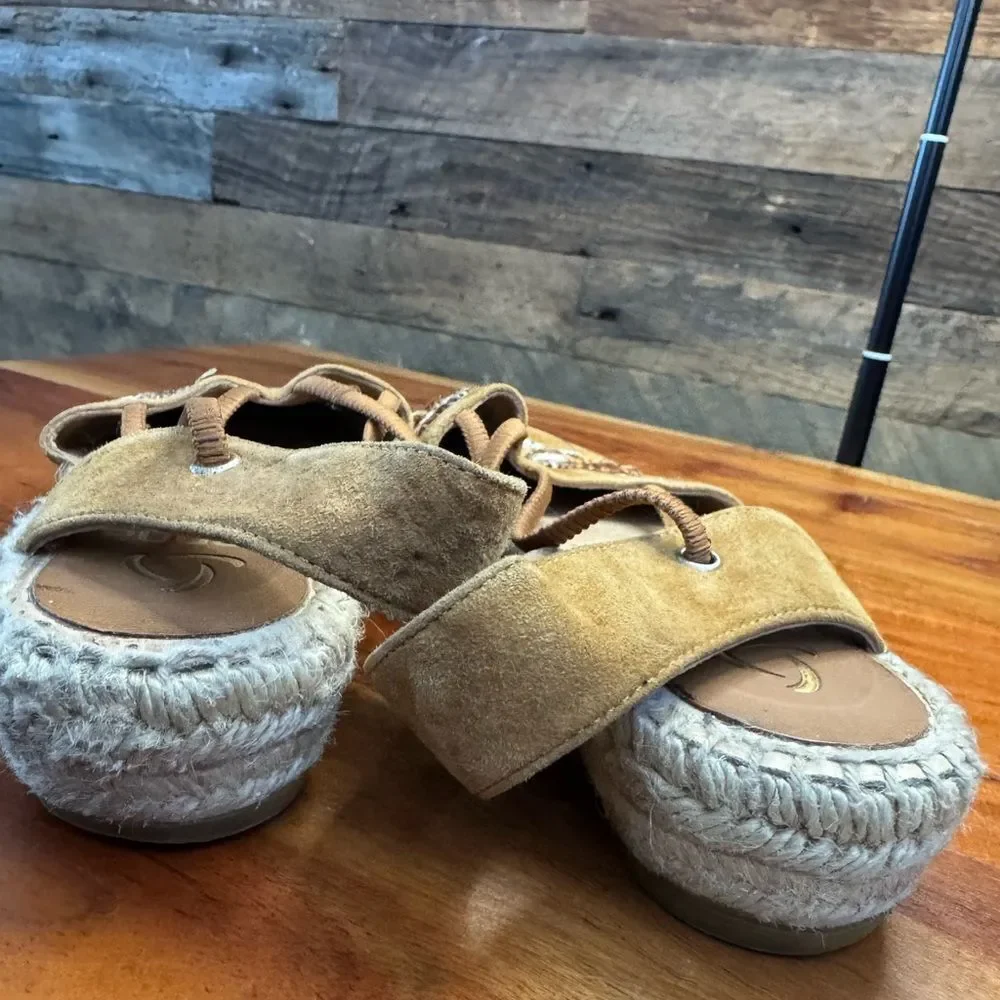 Kanna Sundance Blossom Espadrilles sz 40/US 9